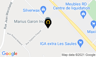 Marius Garon Inc in Ville de Québec map
