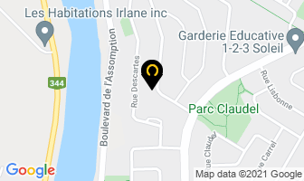 Marivid Electrique Inc in L'Assomption map