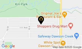 Marjanovic Alternative Healing in Dawson Creek map