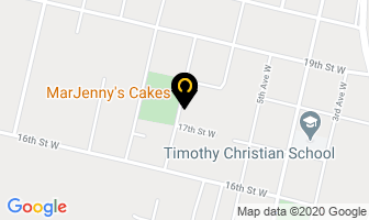 Marjenny's Cakes in Owen Sound map