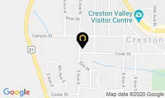 Mark Bibby Electric in Creston map