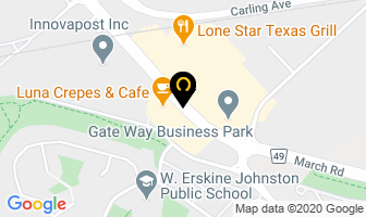 Mark Smith in Kanata map