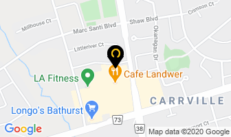 Marketplace Dentistry in Vaughan map