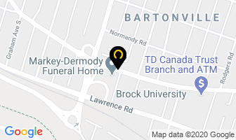Markey-Dermody Funeral Home Funeral Chapel in Hamilton map