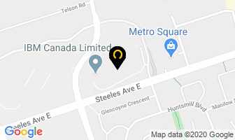 Markham Board Of Trade in Markham map