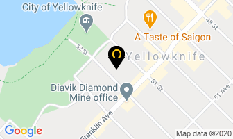 Mark's Family Restaurant in Yellowknife map