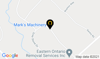 Mark's Machinery in Guelph map