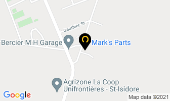Mark's Parts in Saint Isidore map