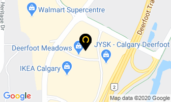Mark's Work Wearhouse Deerfoot Meadows in Calgary map