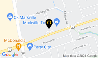 Markville Chevrolet Buick Gmc in Markham map