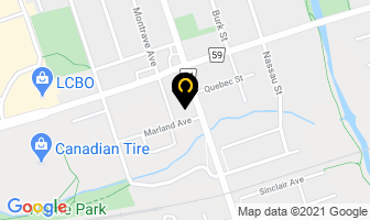 Marland Variety in Oshawa map