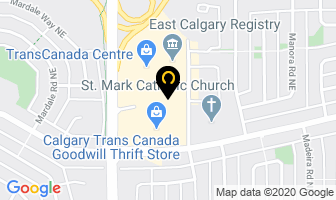 Marlborough Veterinary Hospital in Calgary map