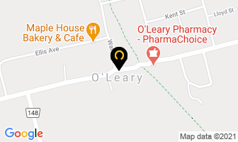 Marlene's Hairstyling in O'leary map