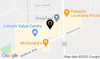 Marlin Travel in St. Catharines map