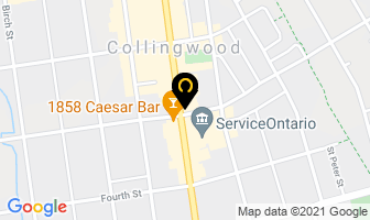 Marlin Travel in Collingwood map