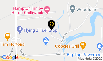 Marlon Recreational Products Ltd in Chilliwack map