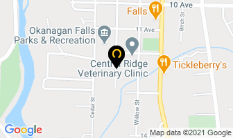 Marlyn Contracting in Okanagan-similkameen D map