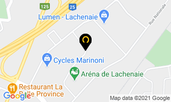 Marquage Gb Inc in Terrebonne map