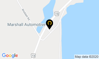 Marshall Automotive in Stone Mills map