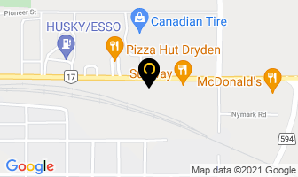 Marston Motors in Dryden map