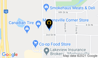 Martensville Corner Store in Saint-Georges-de-Champlain map