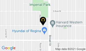 Martha House in Regina map