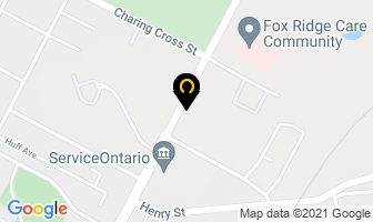 Martha's Catering in Brantford map