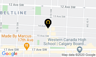 Martha's Master Cleaners in Calgary map