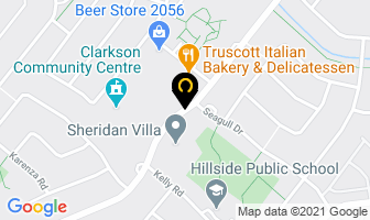 Martial Arts in Mississauga map