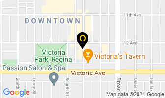 Martin Charlton Communications Inc in Regina map
