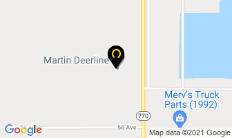 Martin Deerline in Warburg map