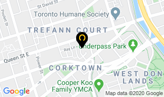 Martin Ted Cartoons in Orillia map