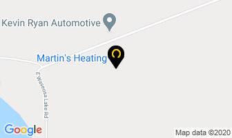 Martin's Heating in Huntsville map