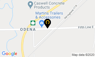 Martins Trailers & Accessories in Sault Ste. Marie map