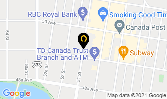 Martinson Chiropractic & Massage in Camrose map