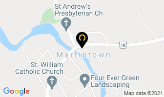 Martintown Trading Post in Martintown map