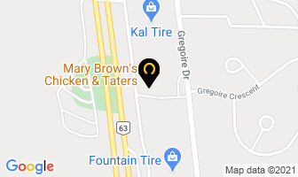Mary Brown's in Fort McMurray map
