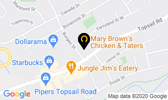 Mary Brown's in St. John's map