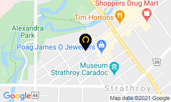 Mary Lou's in Strathroy map