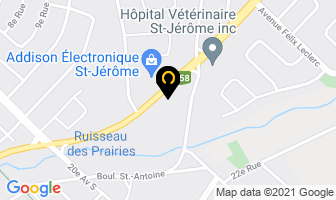 Maserio in Saint-Jérôme map