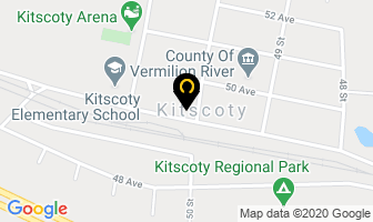 Mason Agencies Insurance Ltd in Kitscoty map