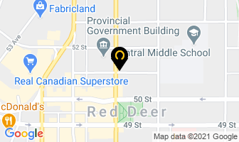 Mason Martin Homes in Red Deer map