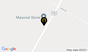 Masonal Stone Inc in Perth East map