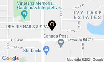 Massage By Marty in Grande Prairie map