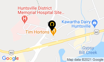 Massage Works in Huntsville map