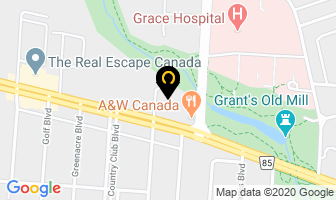 Masterhand Hair Studio in Winnipeg map
