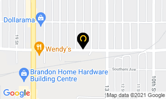Mat -Master Rental Service in Brandon map