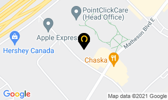 Match Marketing Group in Mississauga map