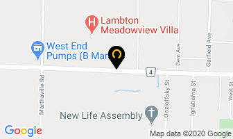 Mather Sue Dr in Petrolia map