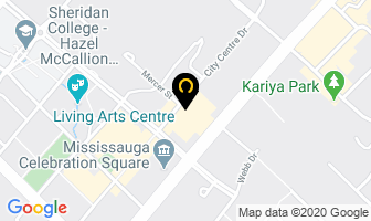 Mathew Fordjour in Mississauga map